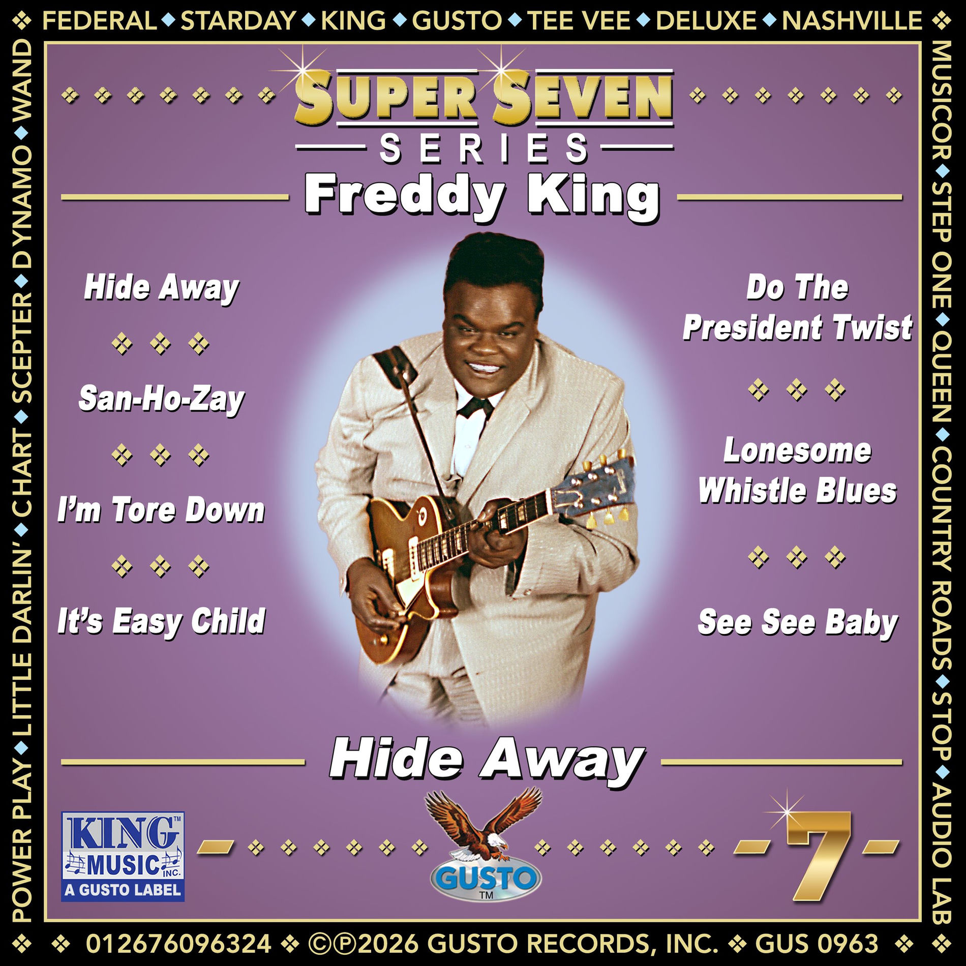 Freddy King: albums, songs, concerts | Deezer