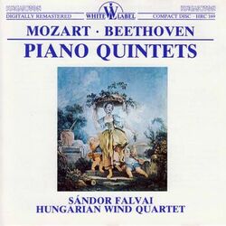 Cover of Mozart - Beethoven: Piano Quintets