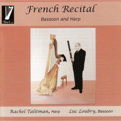 Cover of French Recital for Bassoon and Harp