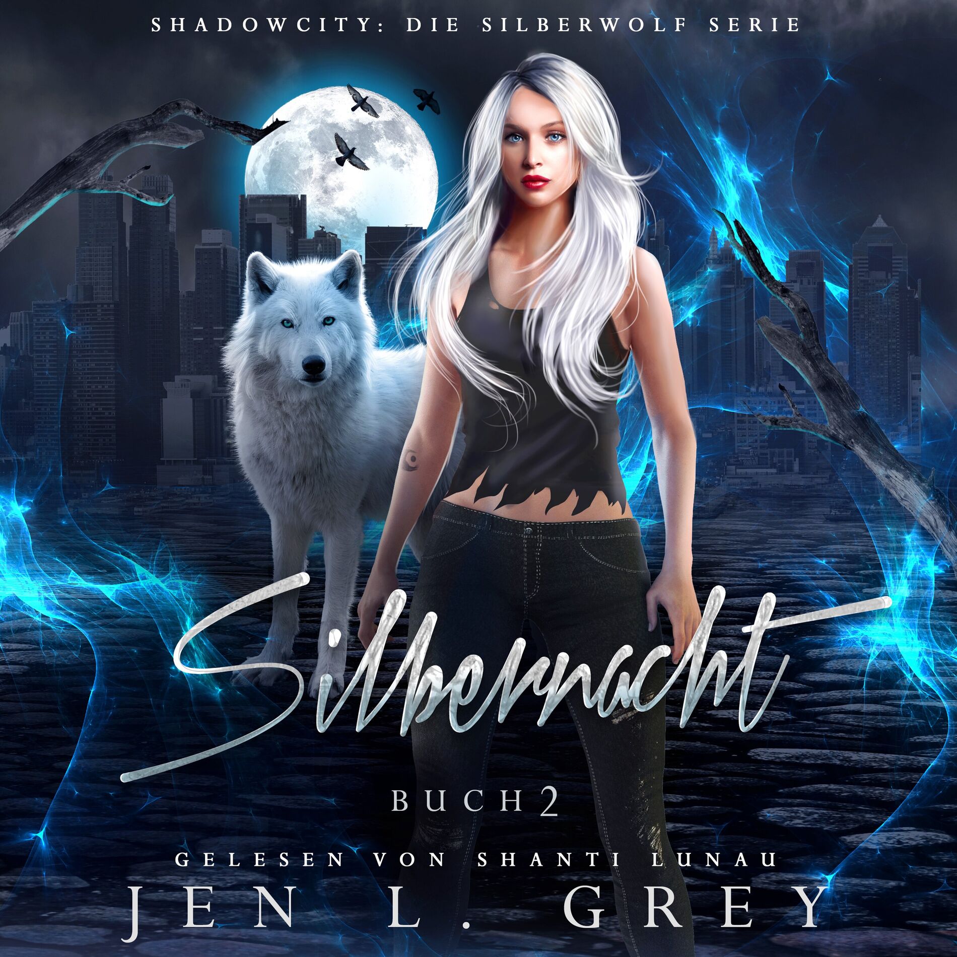 Album cover of Kapitel 1 - Silbernacht - Silberwolf 3 - Fantasy Hörbuch