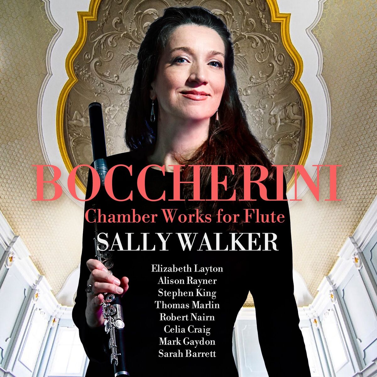 Album cover of Boccherini Chamber Works for Flute: Quintet Op. 19 • Sextet Op. 38 • Quintet in C