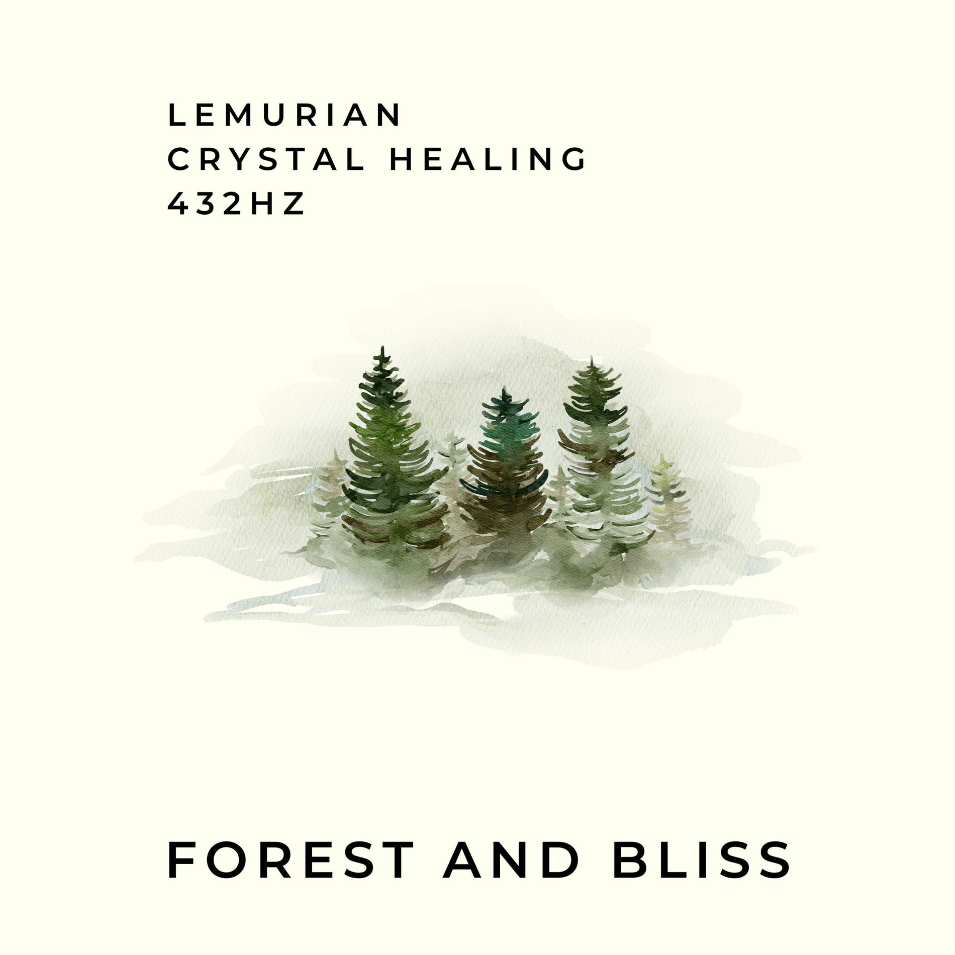 Album cover of Lemurian Crystal Healing 432Hz : Forest and Bliss