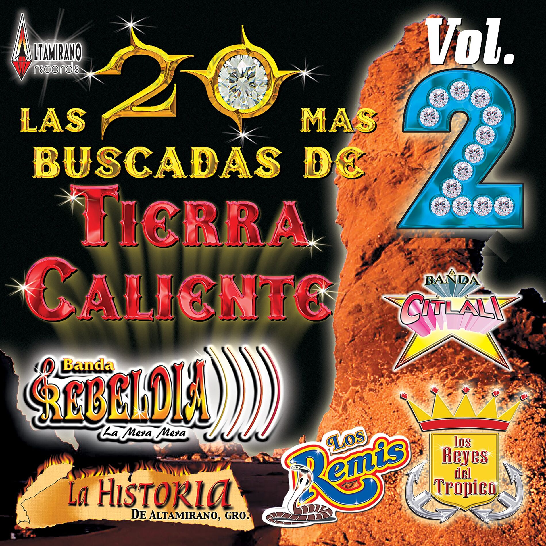 Album cover of 20 Mas Buscadas de Tierra Caliente, Vol. 2
