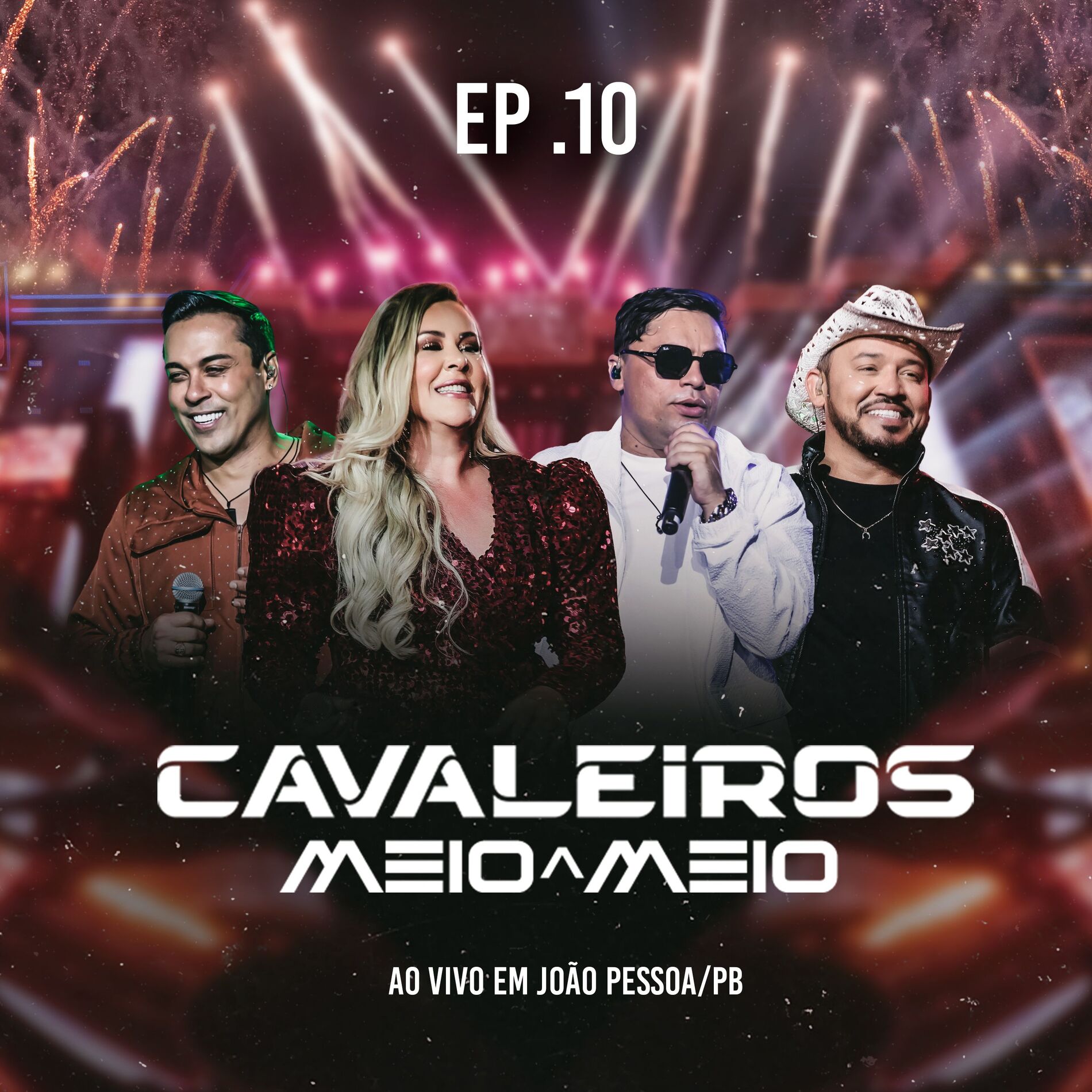 Album cover of Meio a Meio - Ep. 10 - Ao Vivo em João Pessoa