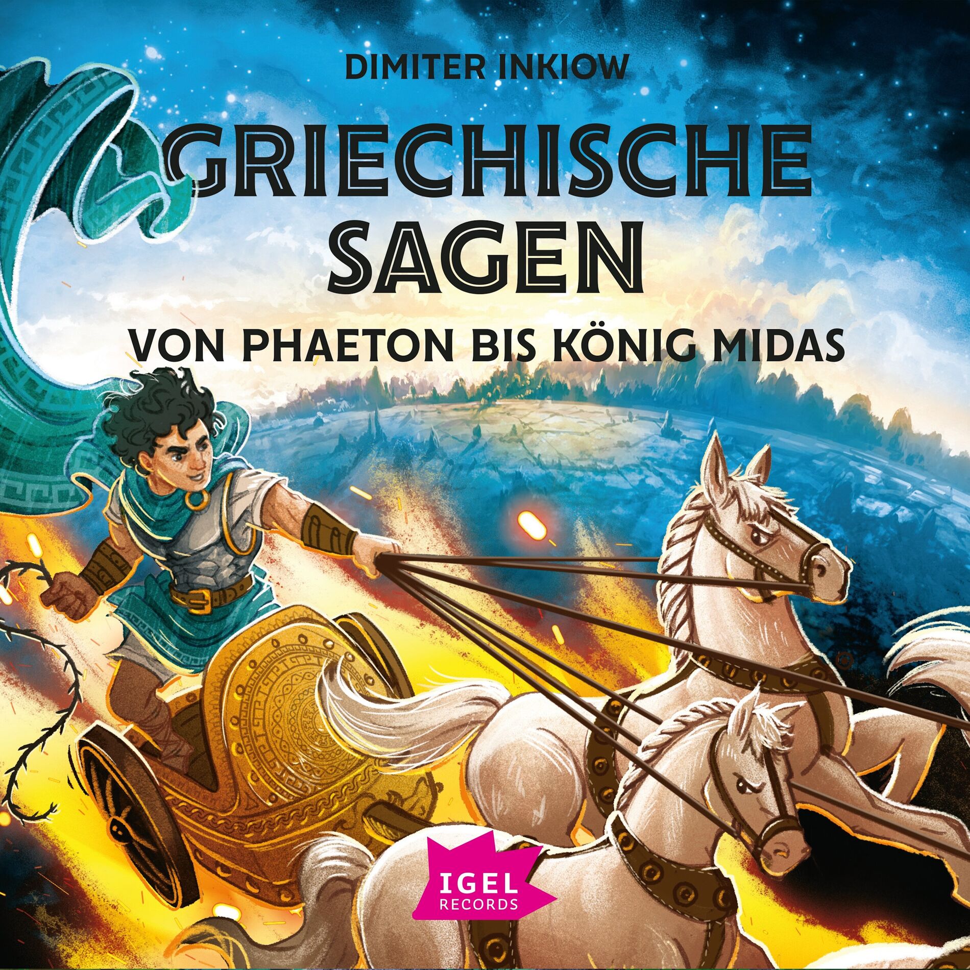 Album cover of Griechische Sagen. Von Phaeton bis König Midas