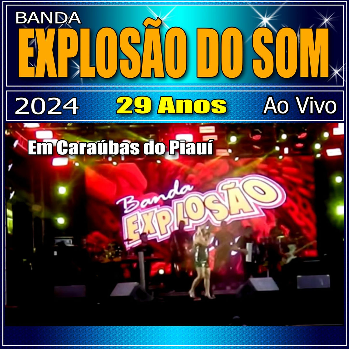 Album cover of 29 ANOS EM CARAÚBAS DO PIAUÍ AO VIVO 2024