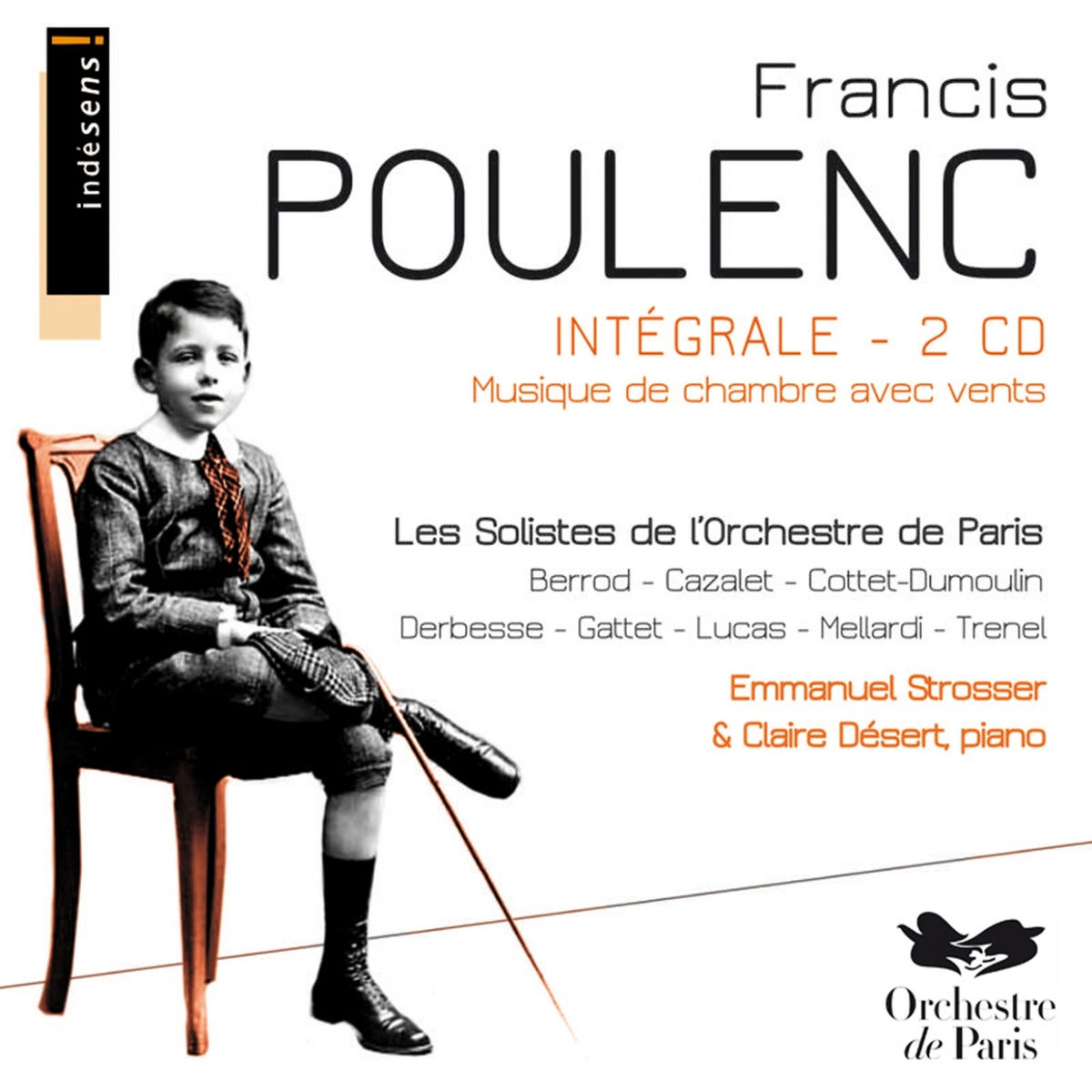 Album cover of Francis Poulenc : intégrale musique de chambre avec vents