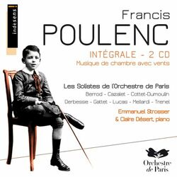 Cover of Francis Poulenc : intégrale musique de chambre avec vents