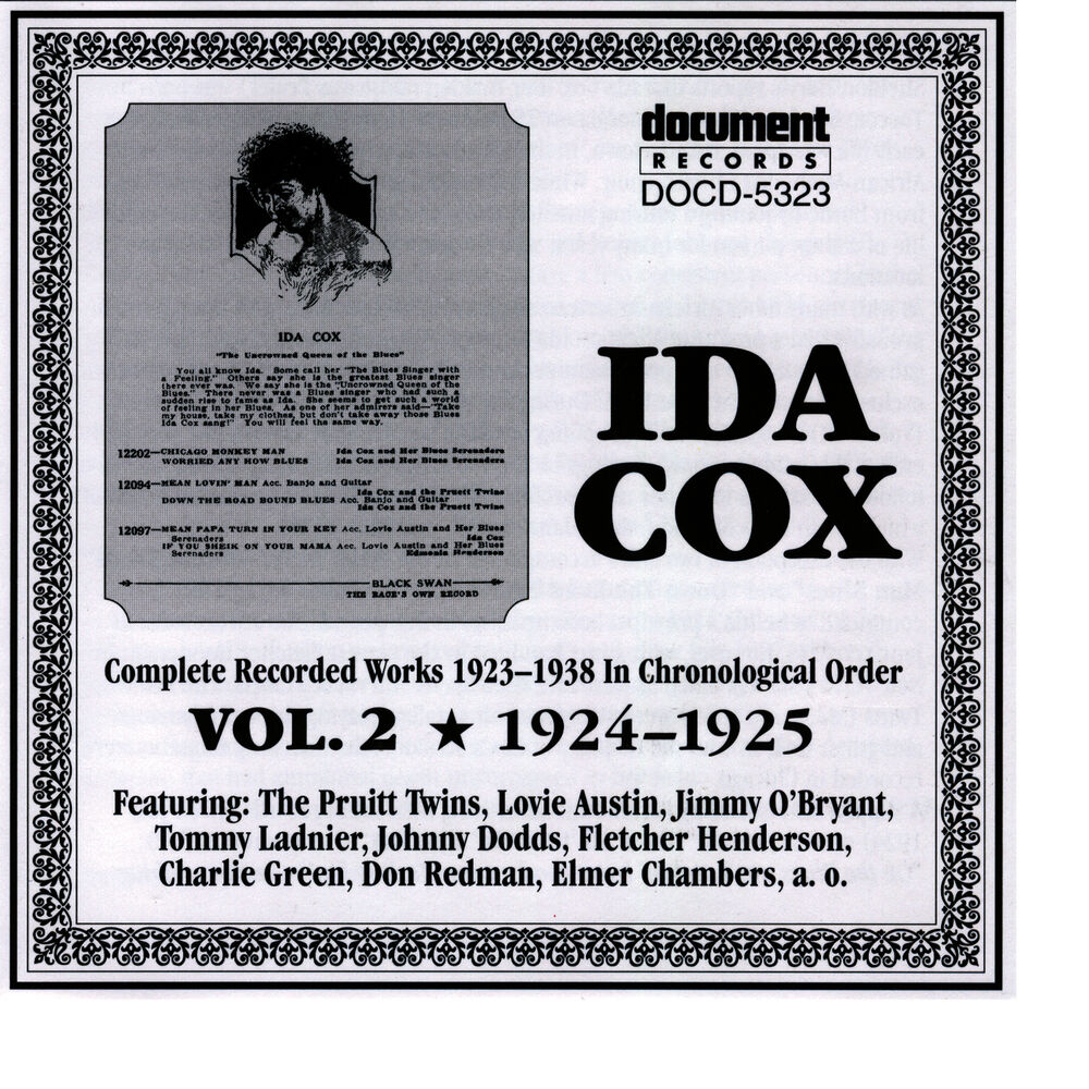 Picture of Ida Cox Vol. 2 1924-1925