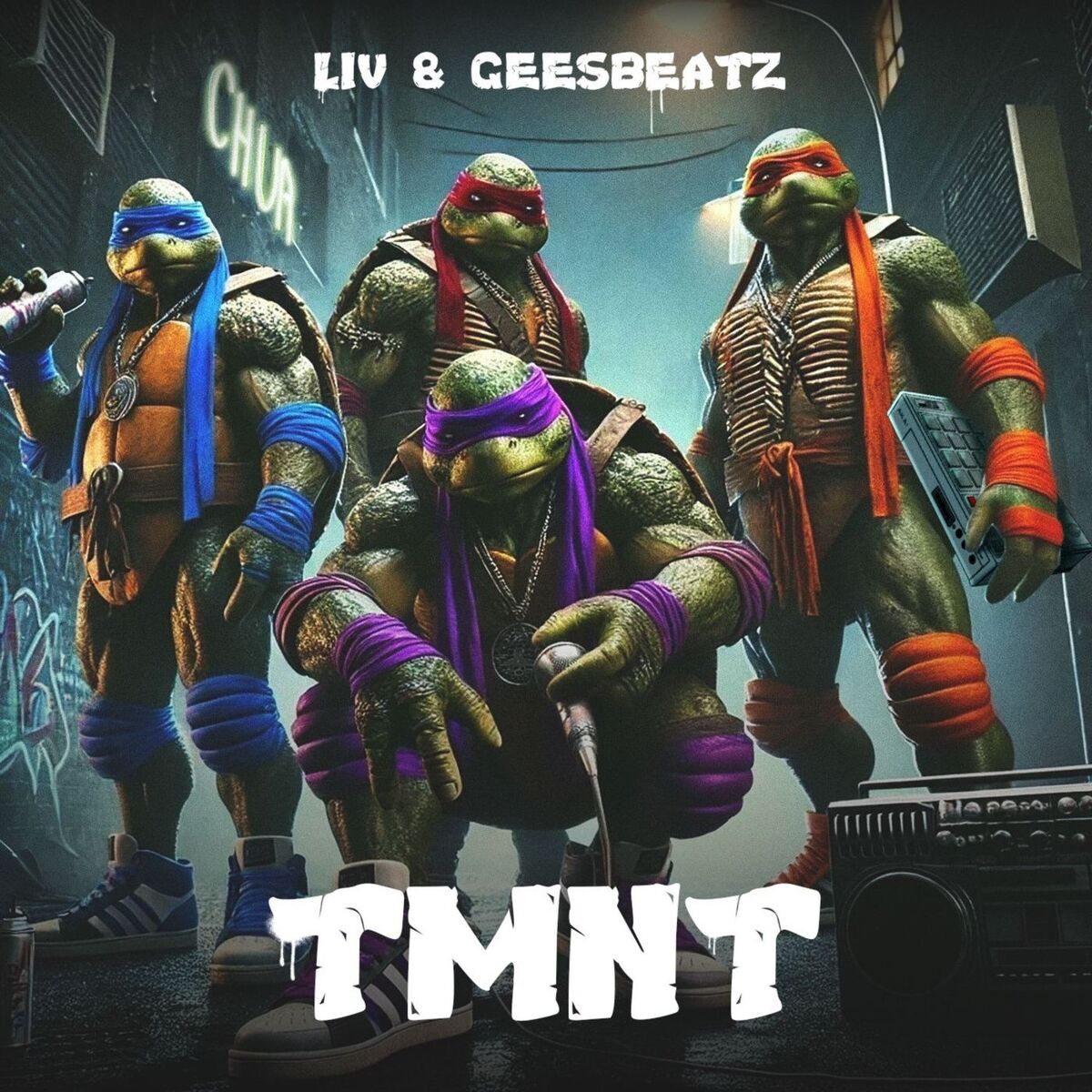 Album cover of T M N T
