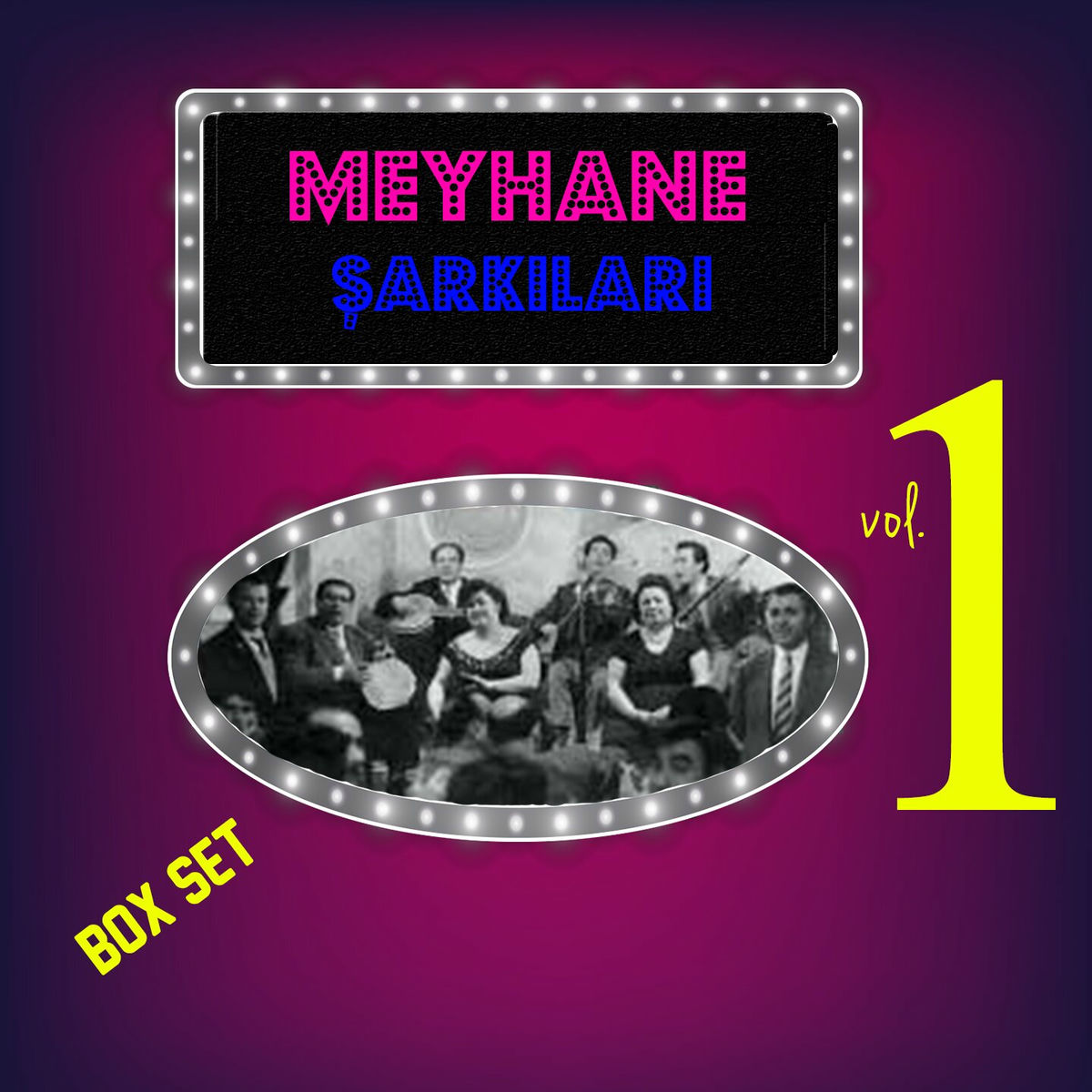 Album cover of Meyhane Şarkıları Box Set, Vol. 1 (89 Eser)