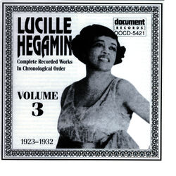 Cover of Lucille Hegamin Vol. 3 (1923-1932)