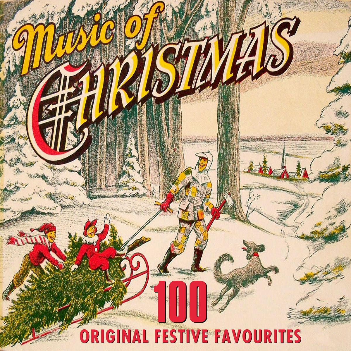 Album cover of Music of Christmas - 100 Original Festive Favourites