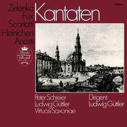 Cover of Zelenka, Ariosti, Scarlatti, Heinichen & Fux: Cantatas