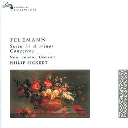 Cover of Telemann: Recorder Concertos