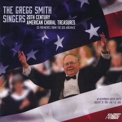 Cover of The Gregg Smith Singers: 20th Century American Choral Treasures