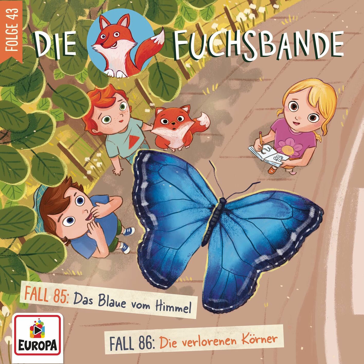 Album cover of Folge 43: Fall 85: Das Blaue vom Himmel/Fall 86: Die verlorenen Körner