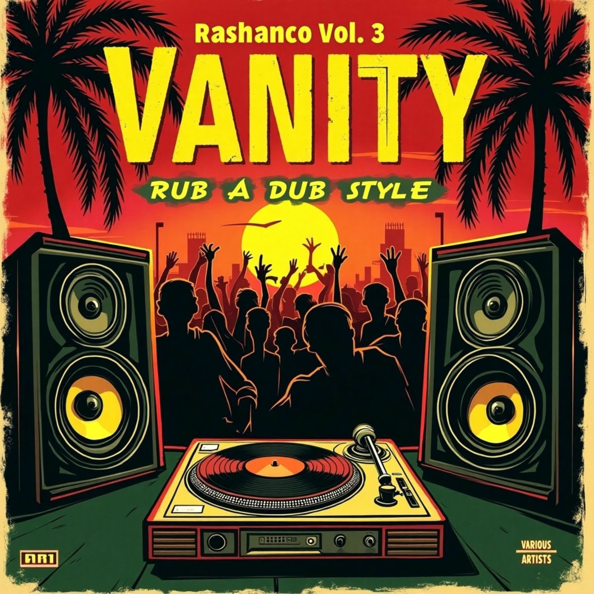 Album cover of Rashanco, Vol. 3: Vanity. Rub a Dub Style