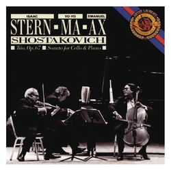 Cover of Shostakovich: Piano Trio No. 2 in E Minor, Op. 67 & Cello Sonata in D Minor, Op. 40 (Remastered)