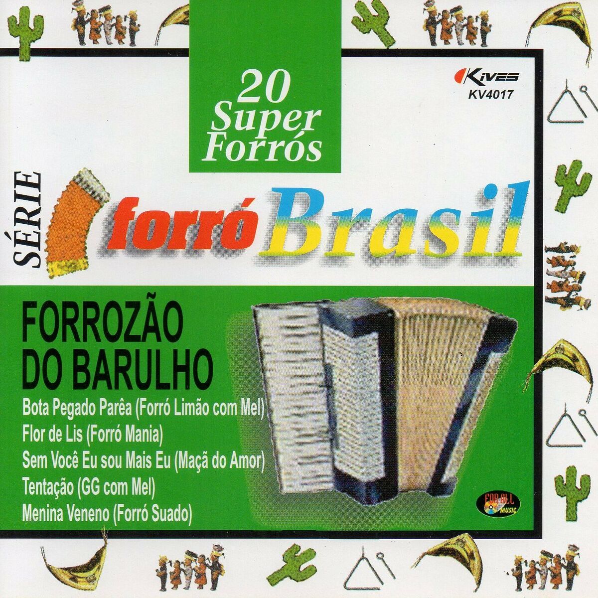 Album cover of 20 Super Forrós