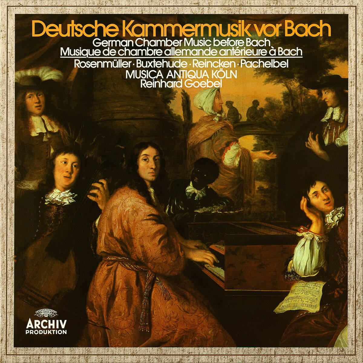 Album cover of German Chamber Music Before Bach