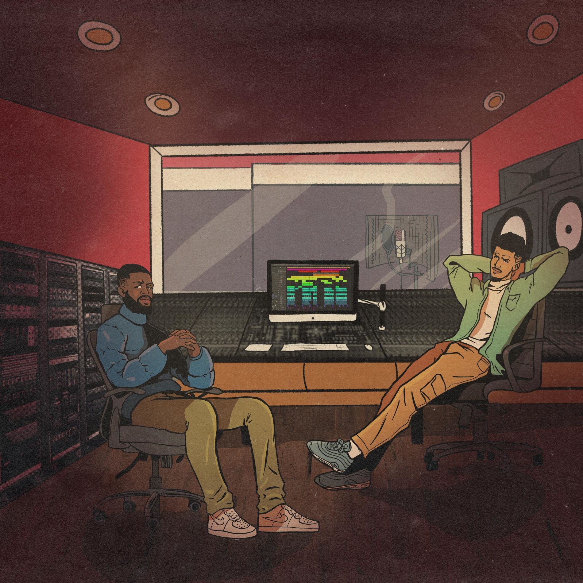 Album cover of J'Reste Au Stud (feat. Bawo)