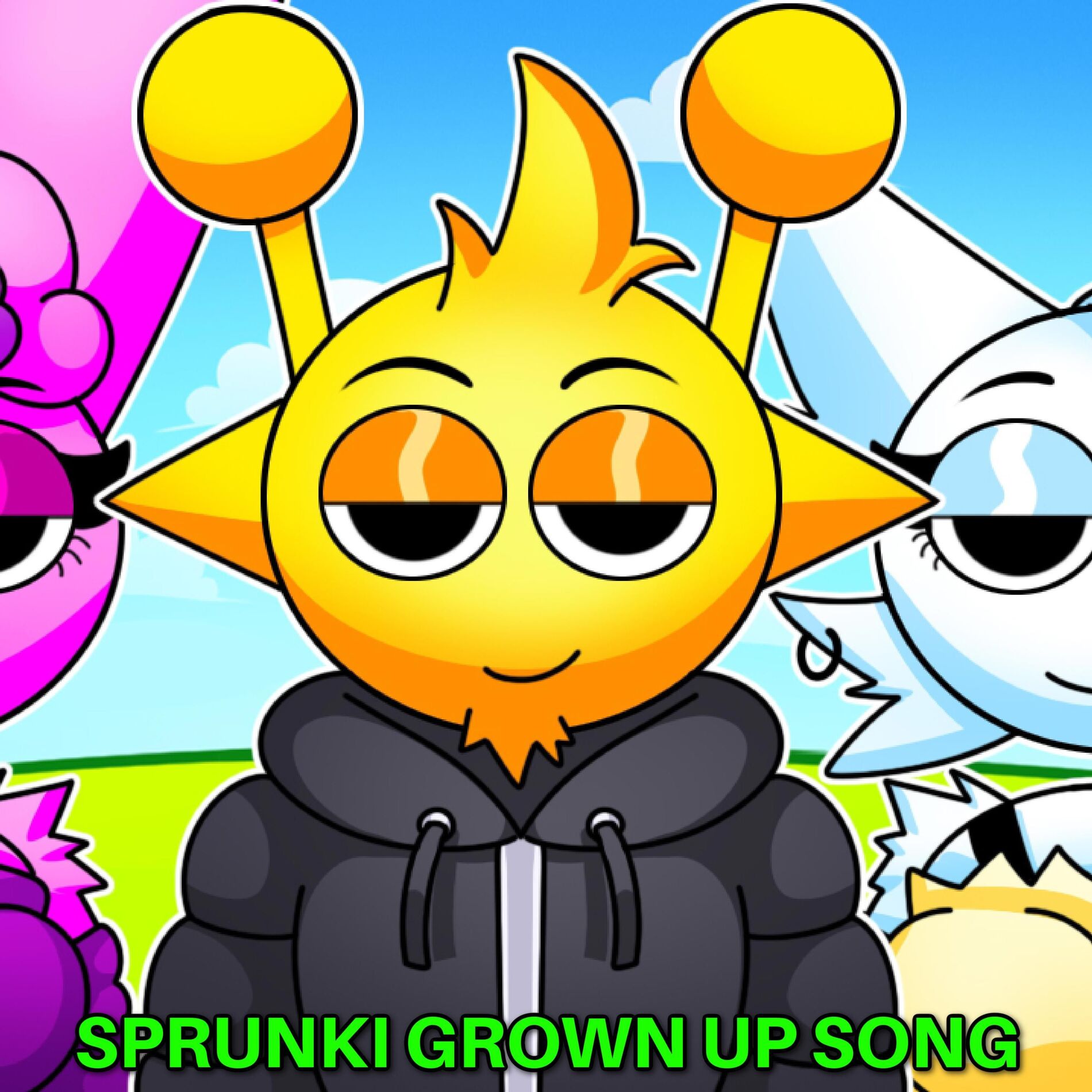 Album cover of Sprunki Grown Up Song (Sprunki Adults)