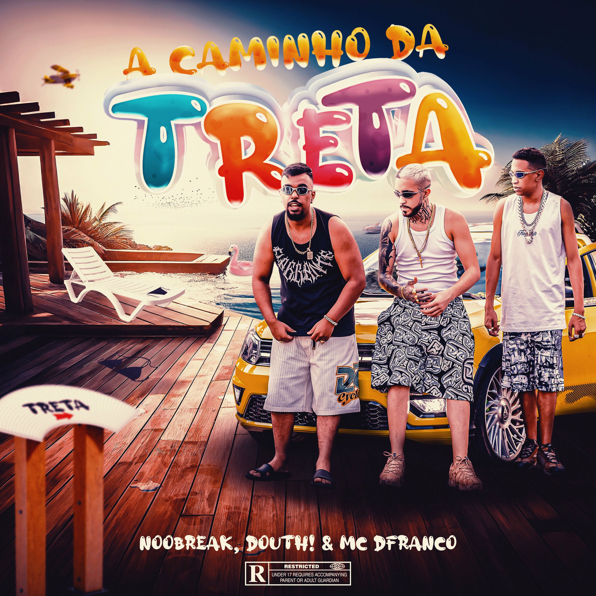 Album cover of A Caminho Da Treta (Ao Vivo)