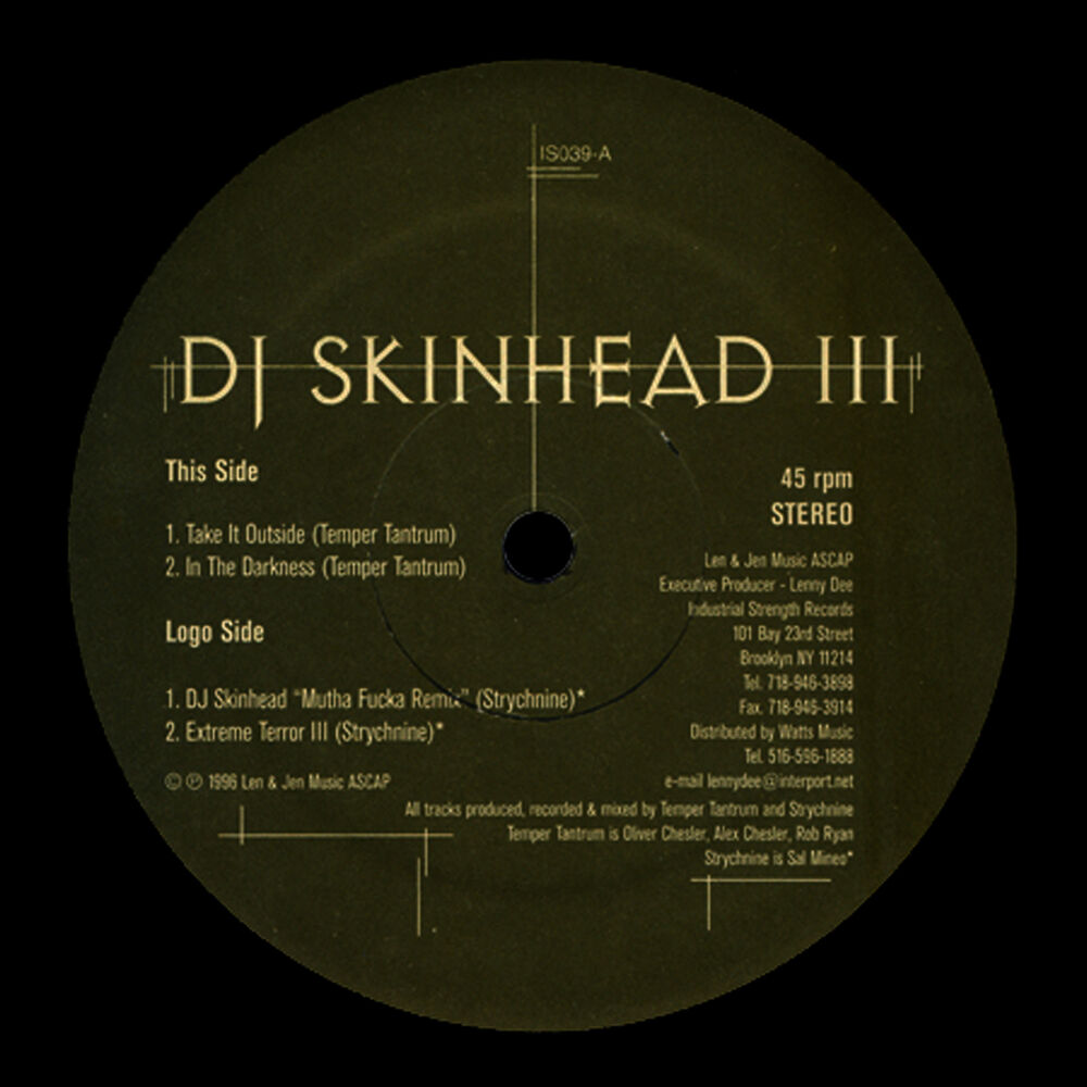 Picture of Dj Skinhead III