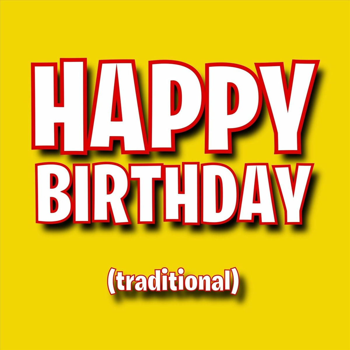 Album cover of Happy Birthday (Traditional)