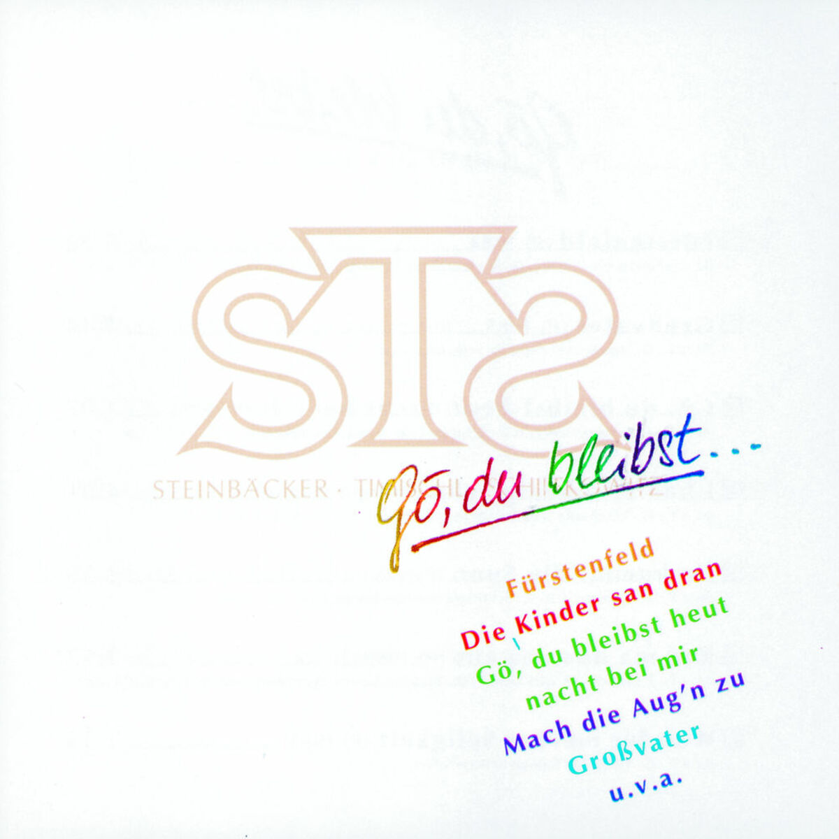 Album cover of Gö, Du Bleibst...