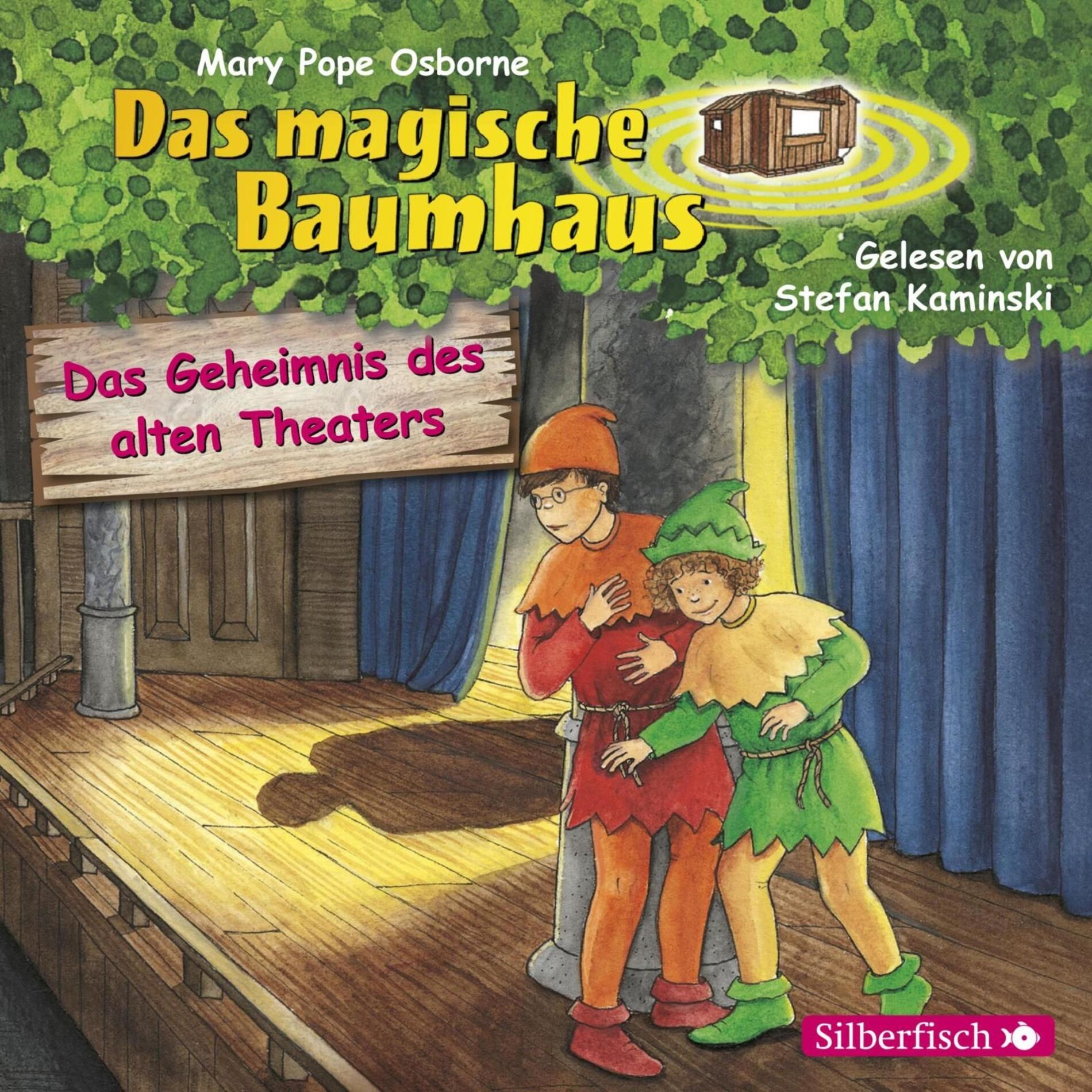 Album cover of Das Geheimnis des alten Theaters (Das magische Baumhaus 23)