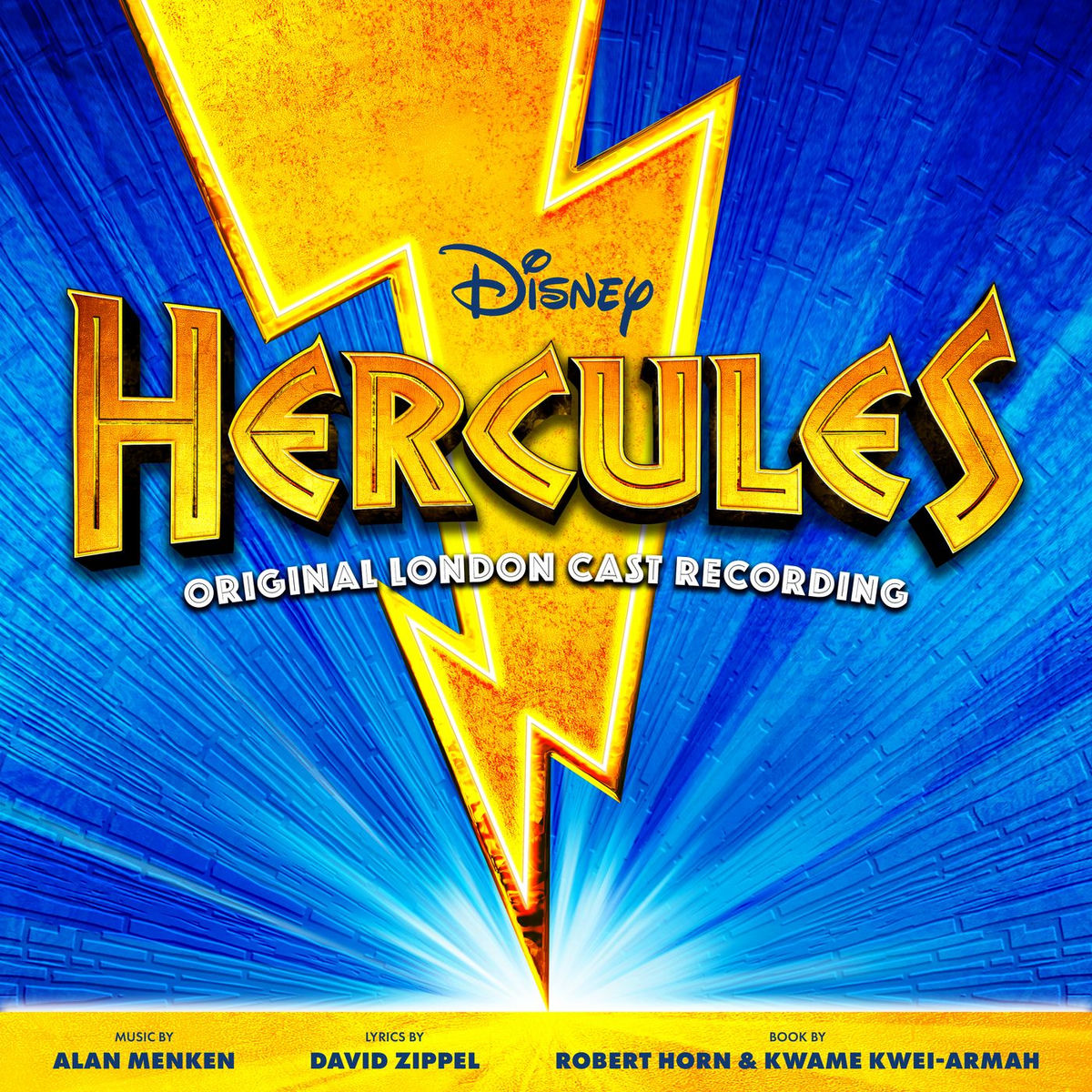 Album cover of Disney's Hercules (Original London Cast Recording)