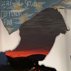 Cover of here the sky is different