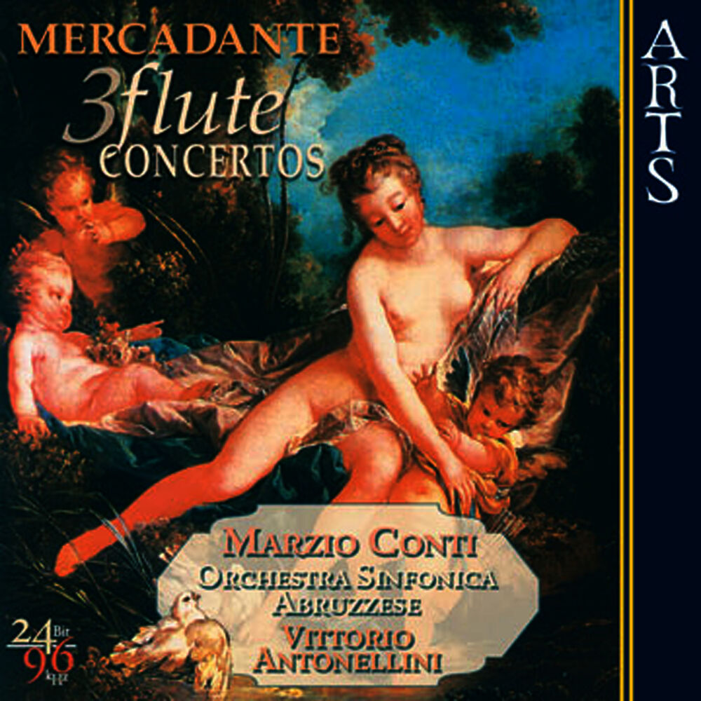 Picture of Mercadante: 3 Flute Concertos