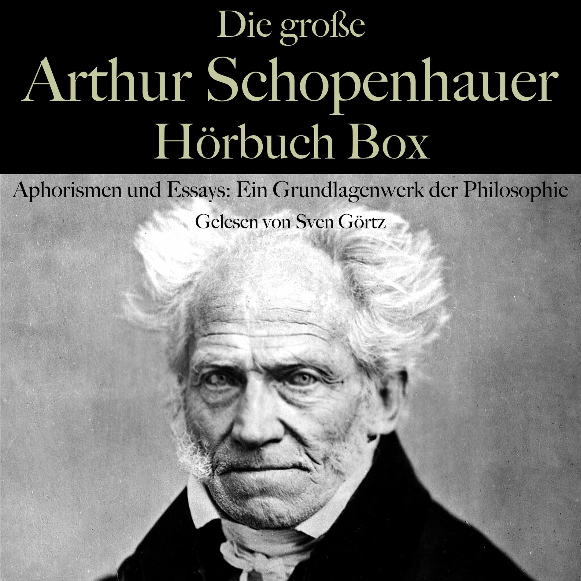 Album cover of Die große Arthur Schopenhauer Hörbuch Box (Aphorismen und Essays: Ein Grundlagenwerk der Philosophie)