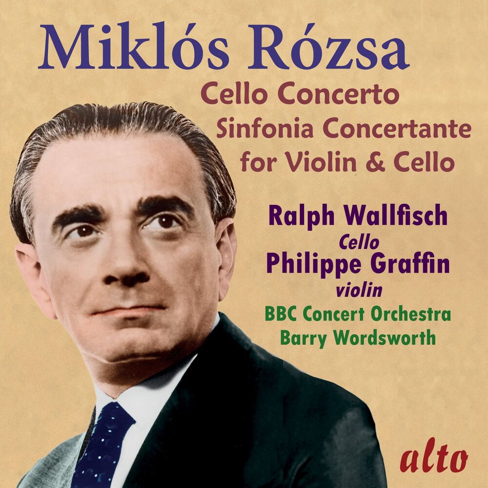 Picture of Miklos Rozsa: Cello Concerto; Sinfonia Concertante