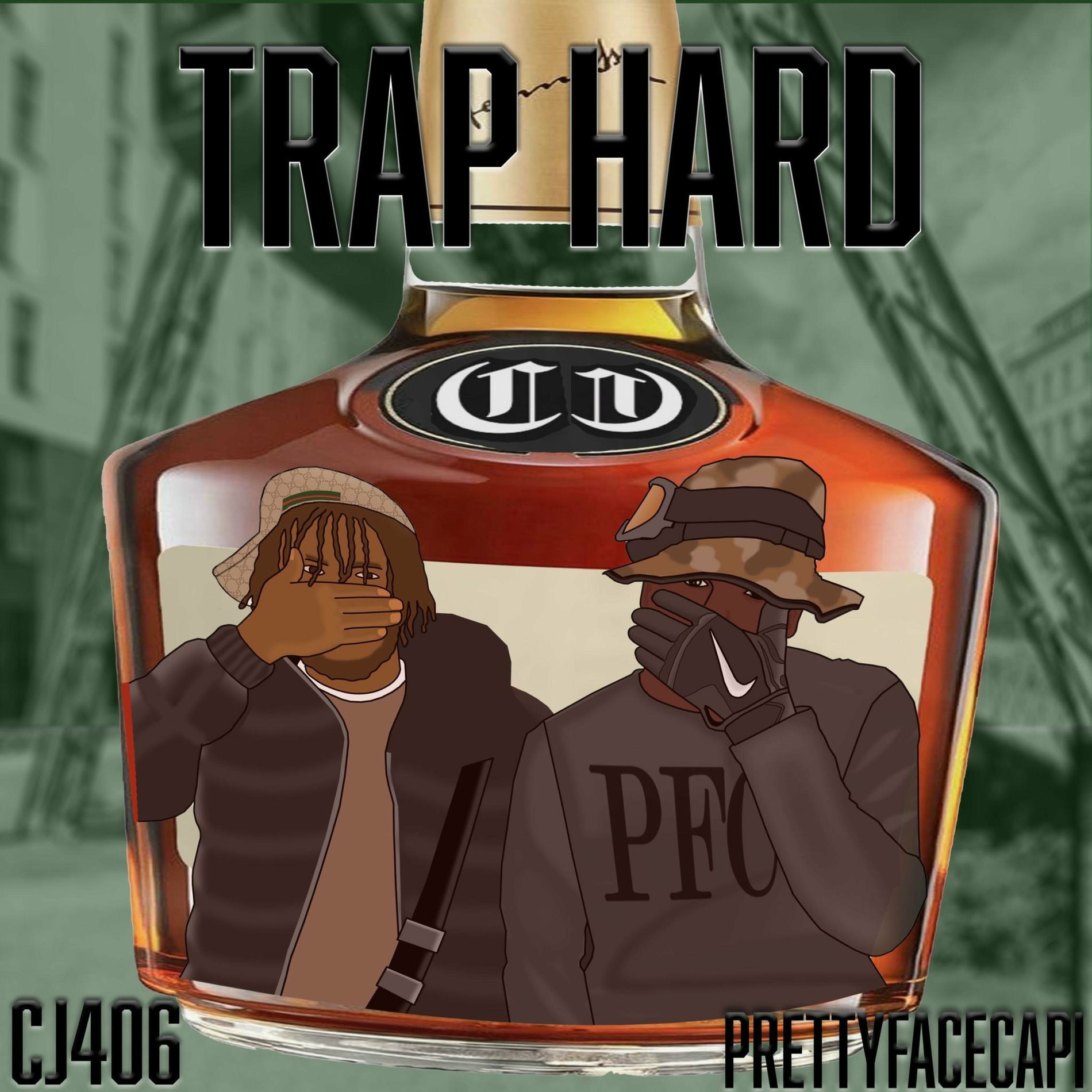 Album cover of Trap Hard (feat. Prettyfacecapi)