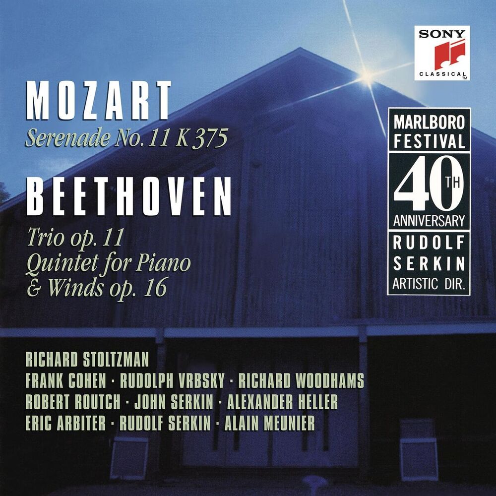 Picture of Mozart: Serenade No. 11 in E-Flat Major, K. 375 & Beethoven: Trio in B-Flat Major, Op. 11 & Quintet in E-Flat Major, Op. 16