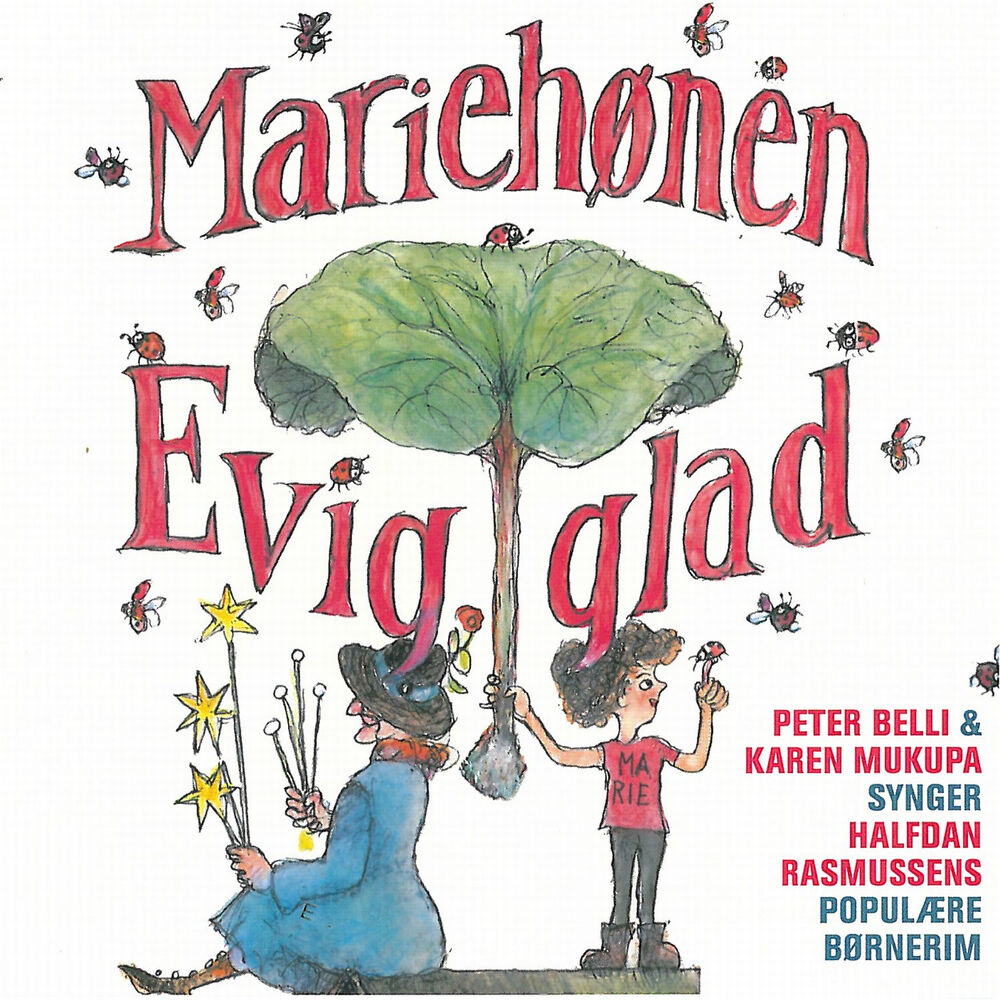 Picture of Mariehønen Evigglad (Halfdan Rasmussen)