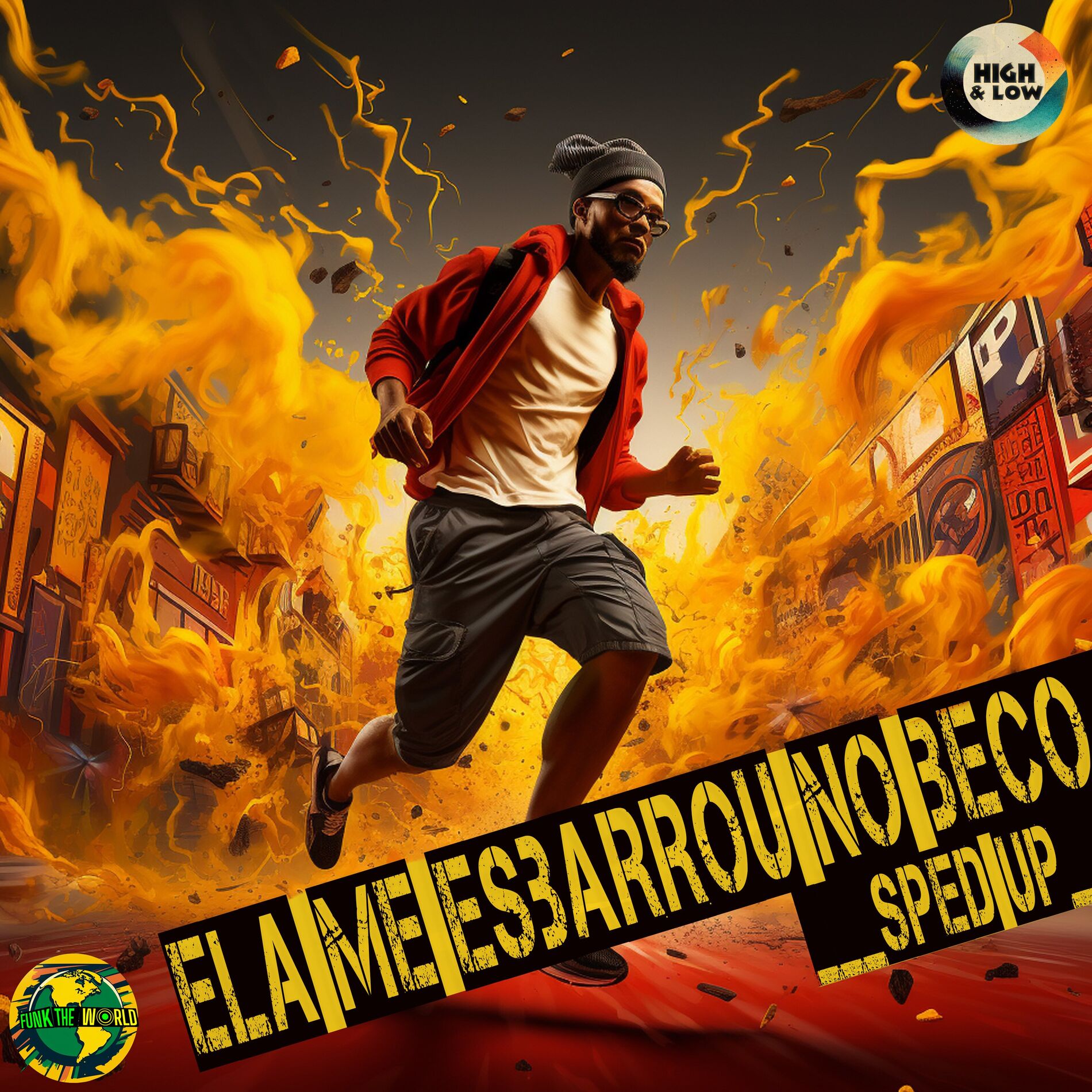 Album cover of Ela Me Esbarrou No Beco (Sped Up)