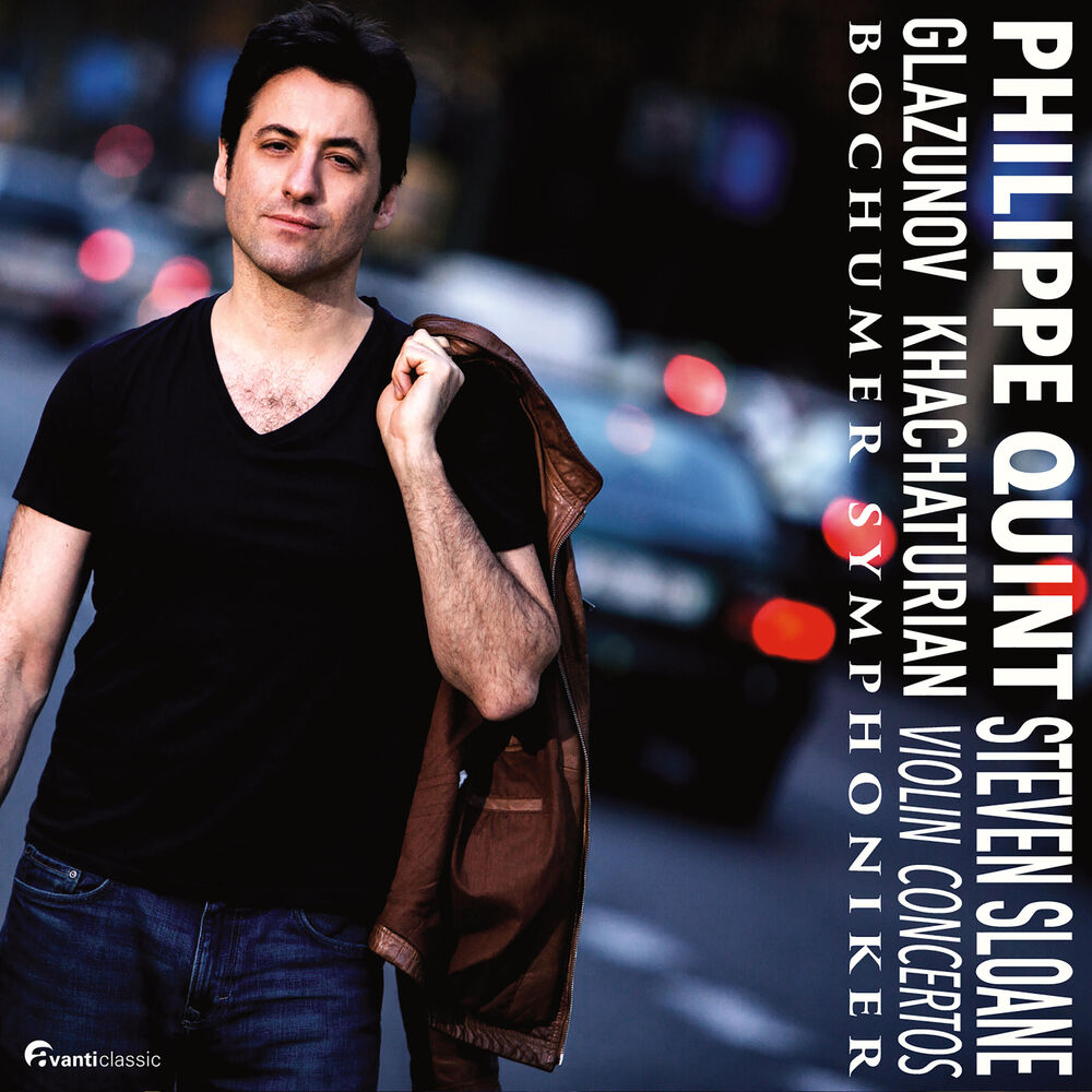 Picture of Philippe Quint Plays Glazunov & Khachaturian Violin Concertos