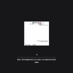 Cover of Des tendresses et des cochoncetés (11ème volume de la collection intégrale 'Un enterrement de 1ère classe')