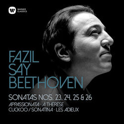 Cover of Beethoven: Piano Sonatas Nos 23, "Appassionata", 24, 25 & 26, "Les Adieux"