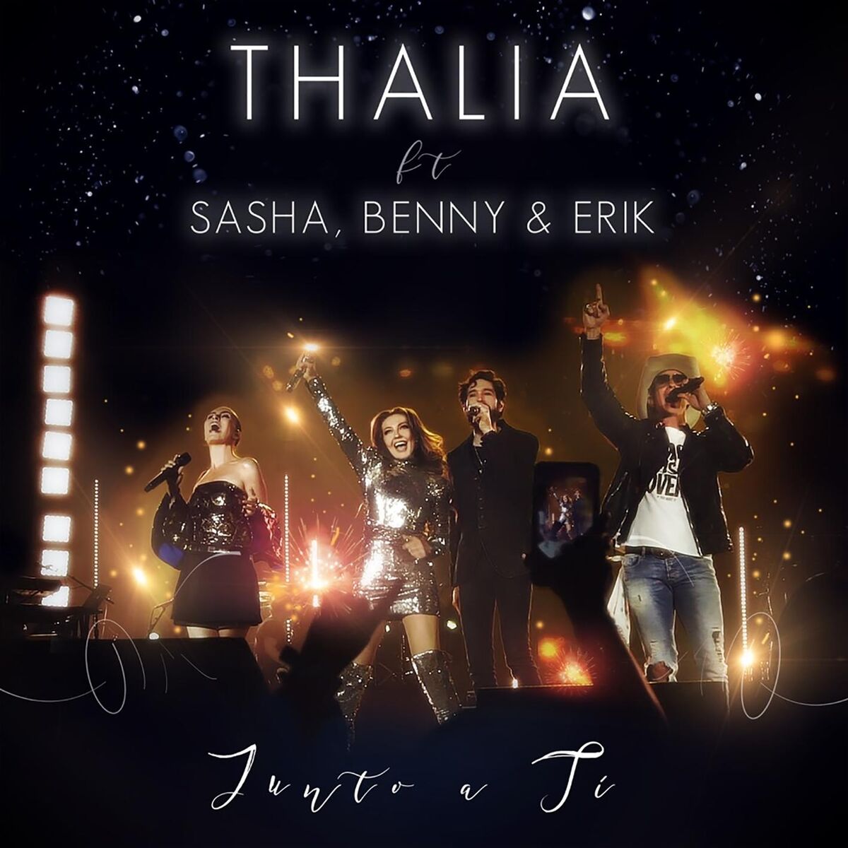 Album cover of Junto a Ti (feat. Sasha, Benny y Erik) En Vivo