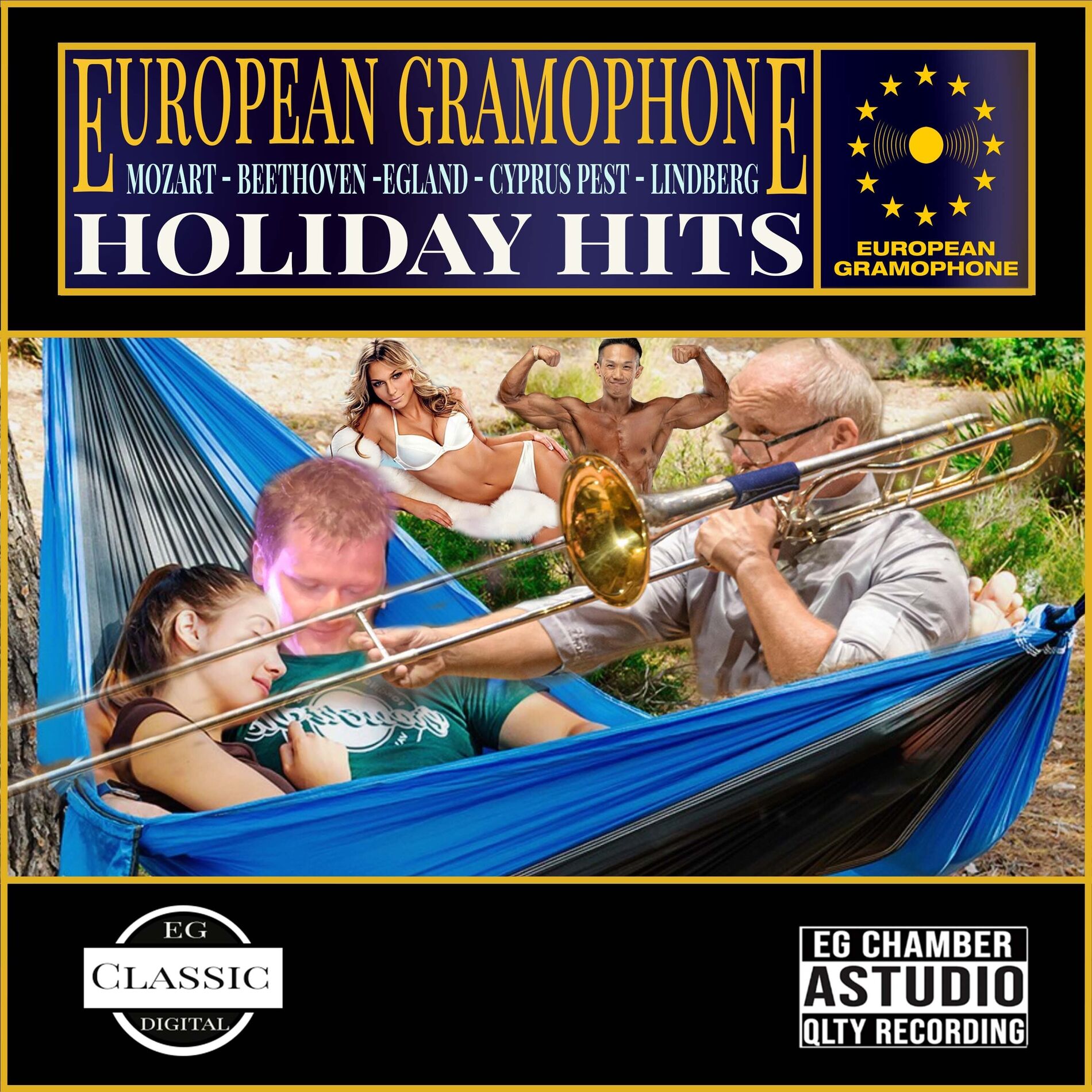 Album cover of European Gramophone Holiday Hits