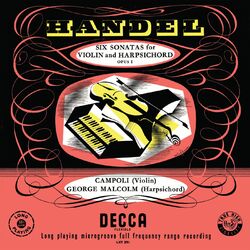 Cover of Handel: Six Violin Sonatas (Remastered 2024)