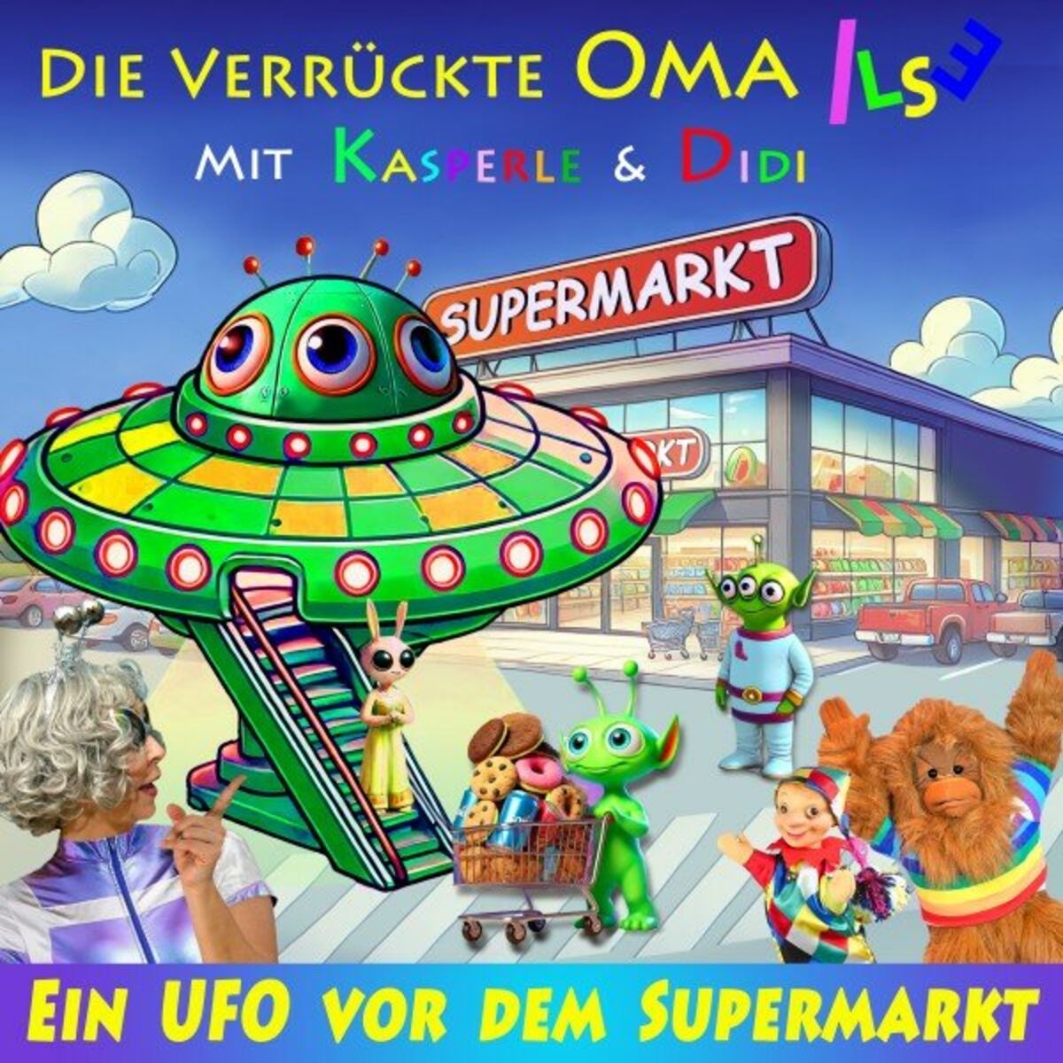 Album cover of Die kleine rasende Rakete