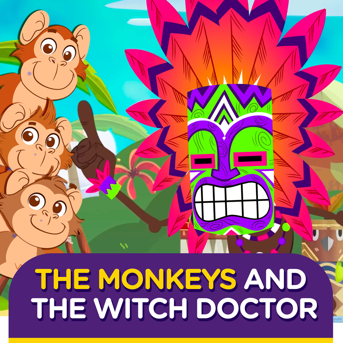 Album cover of The Monkeys and the Witch Doctor