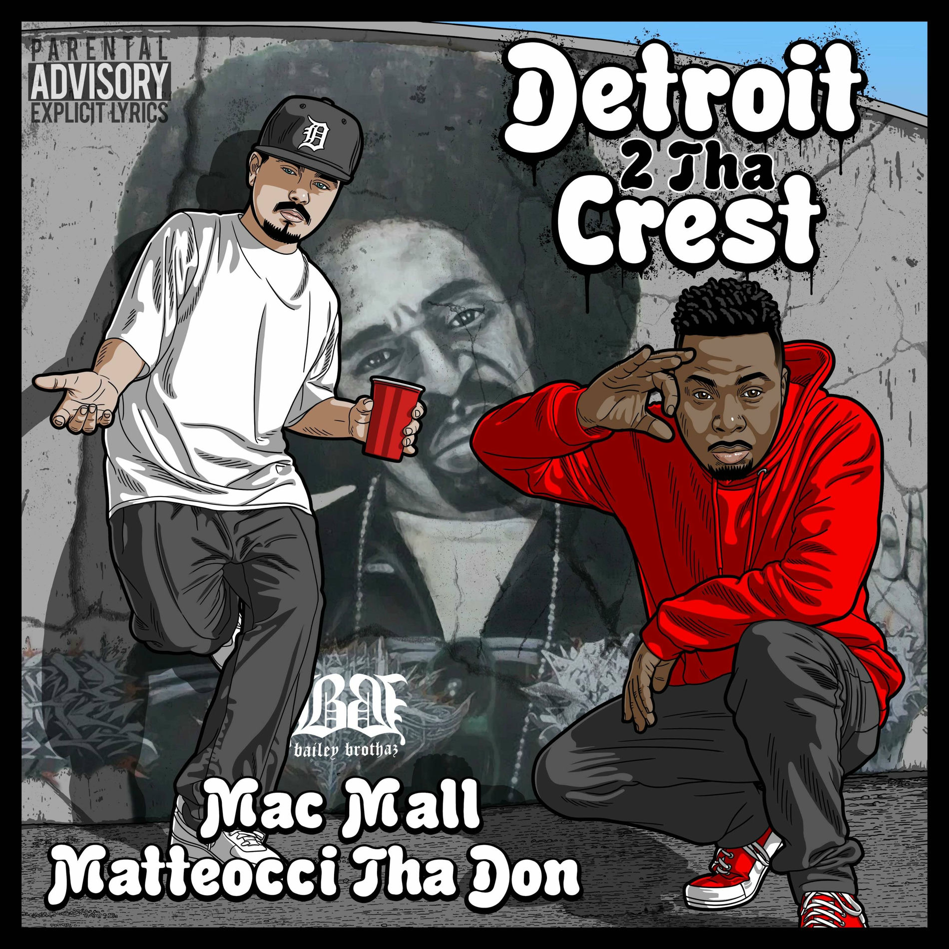 Album cover of Detroit 2 Tha Crest (feat. Mac Mall)